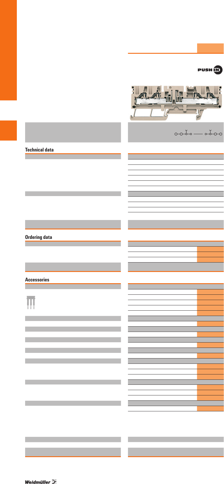 Modular Terminal Blocks Catalog Datasheet by Weidmüller DigiKey