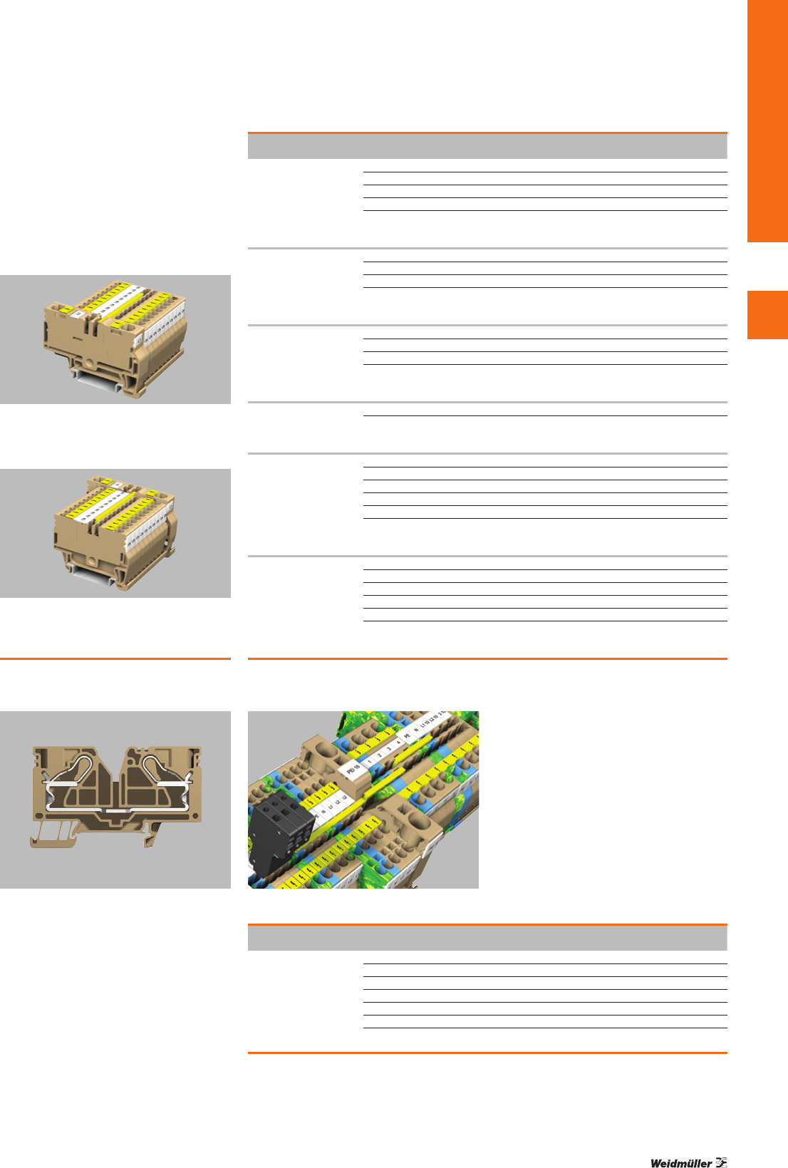 Modular Terminal Blocks Catalog Datasheet by Weidmüller DigiKey