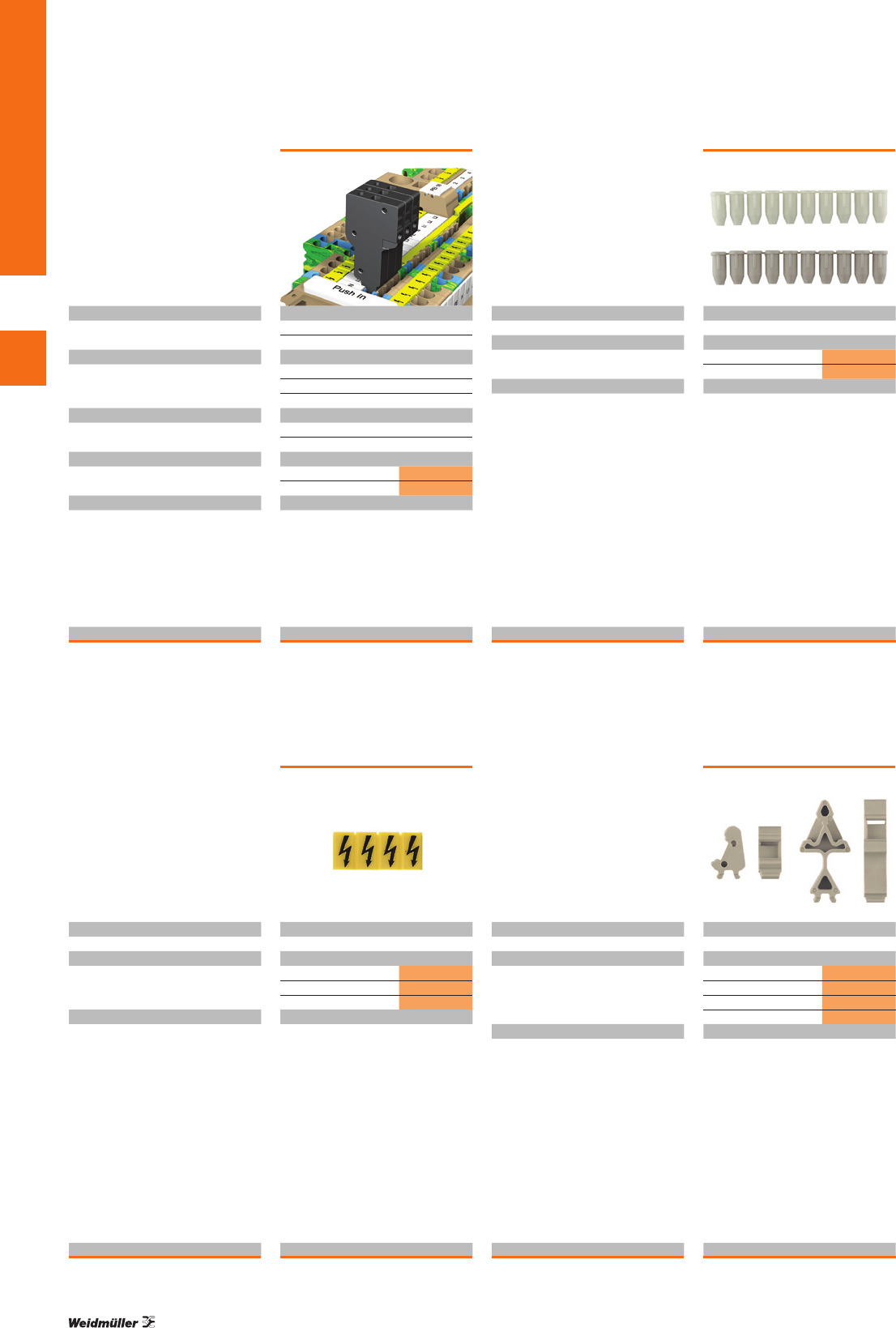 Modular Terminal Blocks Catalog Datasheet by Weidmüller DigiKey