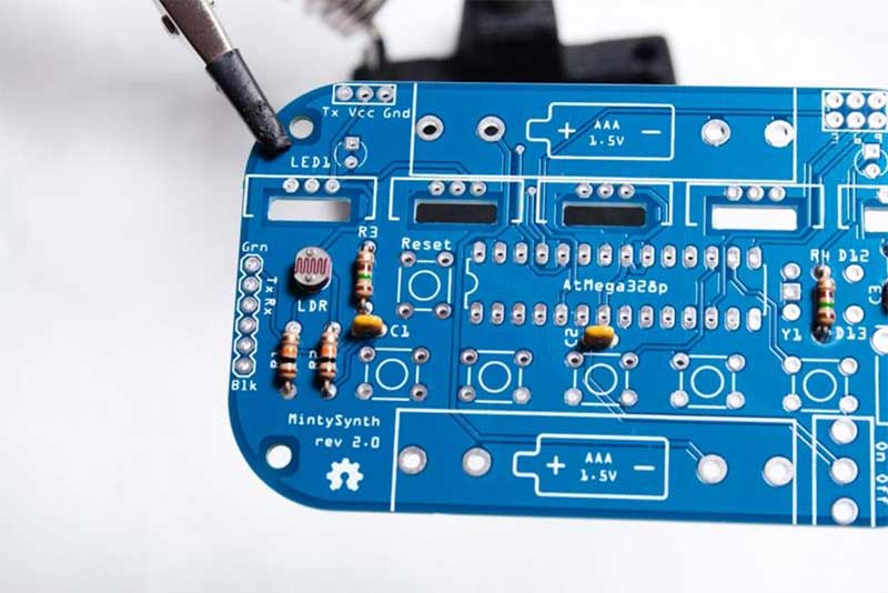 add the photocell in